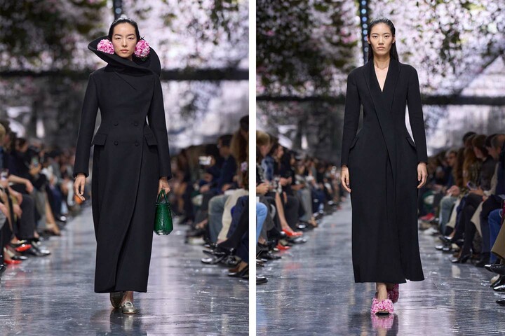 ディオールの「2026年春夏 オートクチュール コレクション」ルック