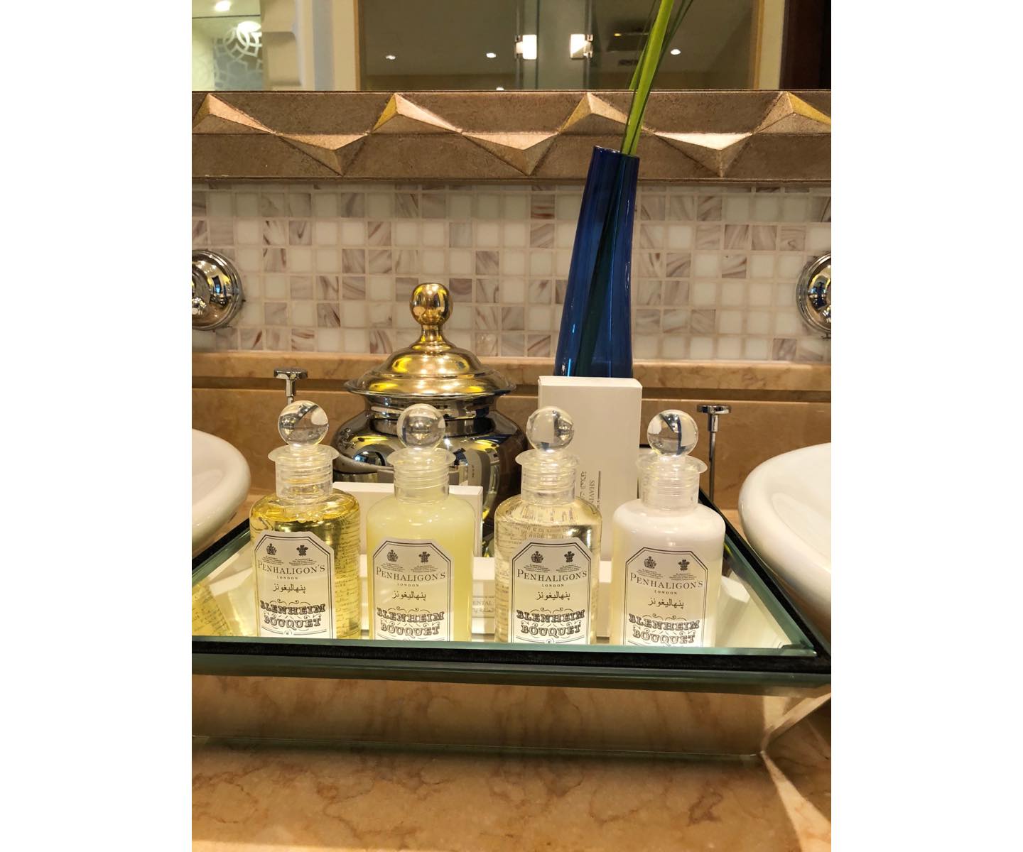 アメニティはペンハリガン(PENHALIGON’S)。1860年代後半にウィリアム・ペンハリガンが創業した英国御用達のフレグランスブランド