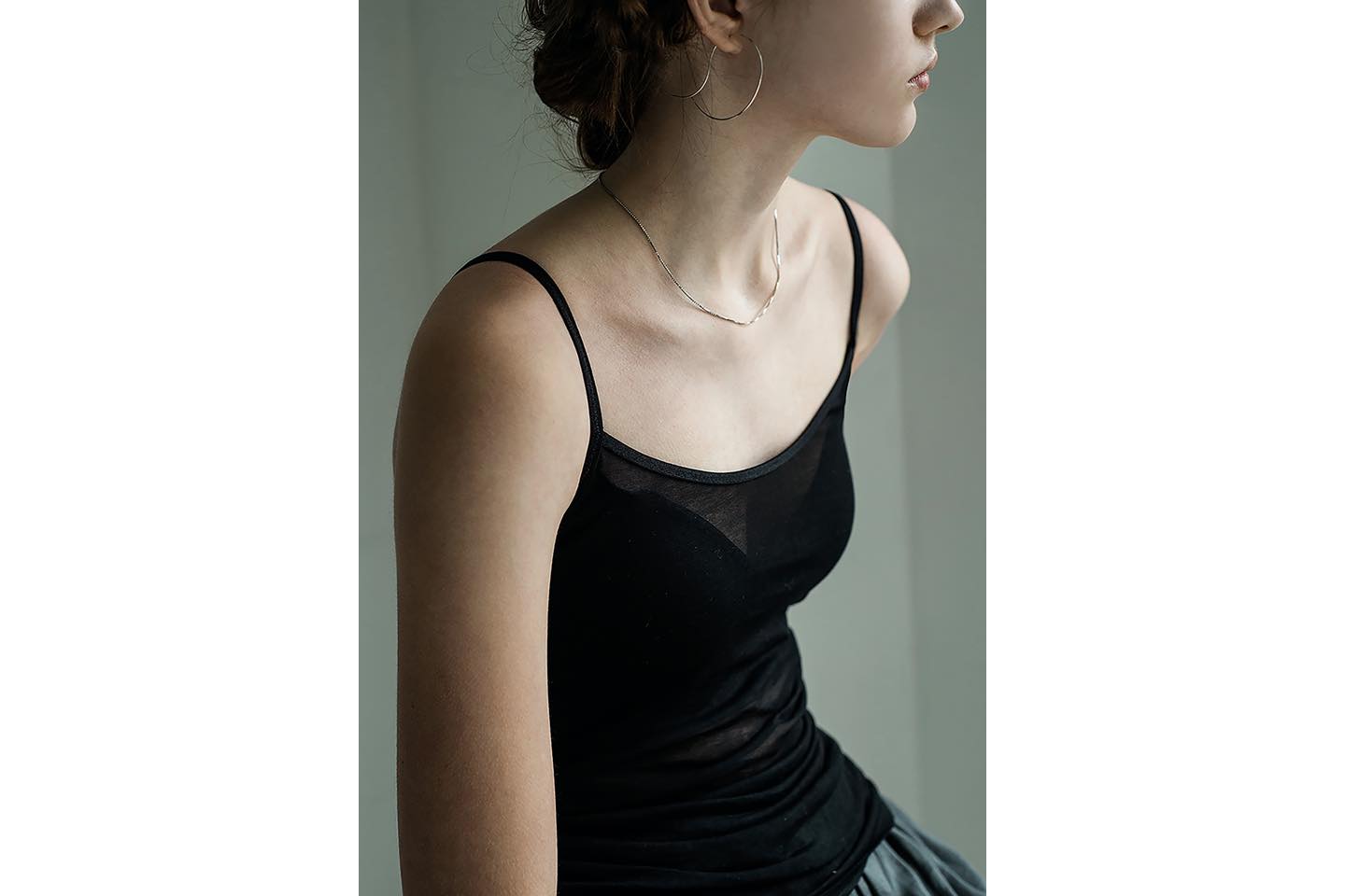 Jade¥15,000 ■サイズ展開/1(S)、2(M)、3(L)、4(XL) ■カラーバリエーション/シアーブラック、シアーヌード