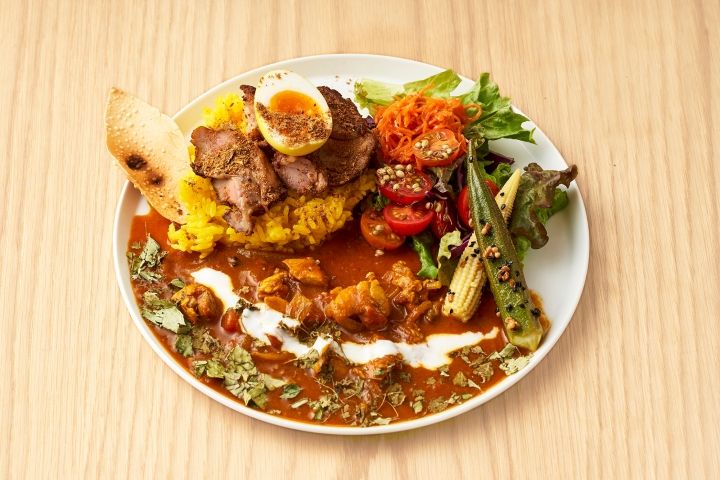 「チキントマトスパイスカレー」¥1,100