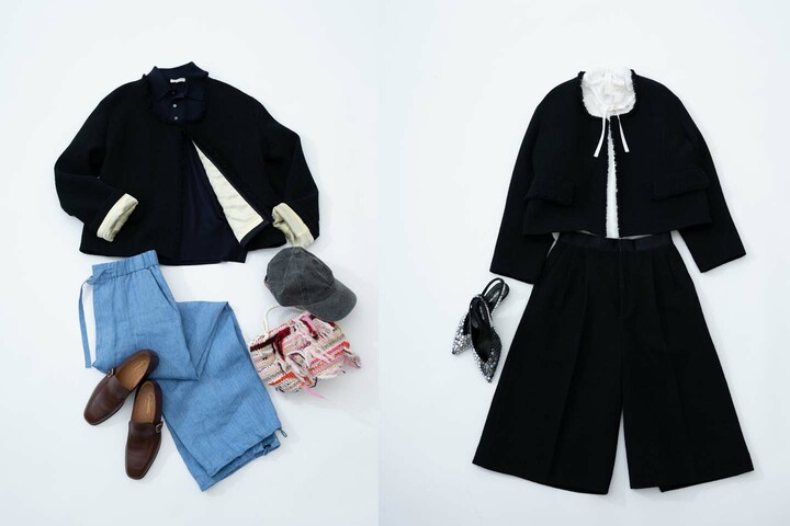 「ブラミンク」のジャケットスタイル2種