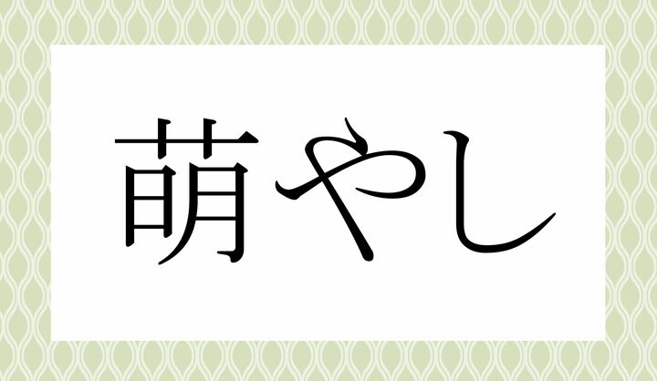 「○やし」。