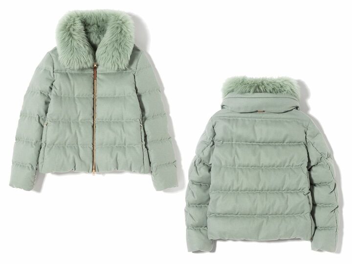 「ヘルノ」のダウンブルゾン