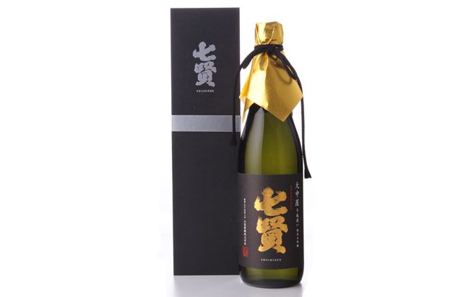 七賢 大中屋 斗瓶囲い 純米大吟醸 720ml ¥9,000(税抜)