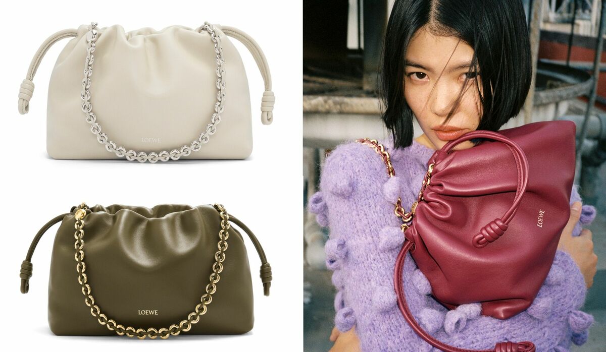 ロエベ　フラメンコパース 本日発売】ロエベのアイコンシリーズ「フラメンコパース」に新色が