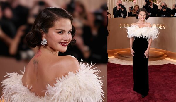 セレーナ・ゴメスが「シャネル」のゴージャスな装いでゴールデングローブ賞に堂々登場！