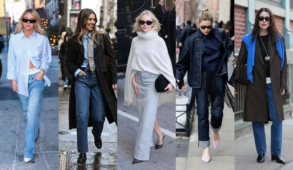 春に向け「ブルーデニム」を再起動。自在に楽しむ着こなし5選【海外スナップ】