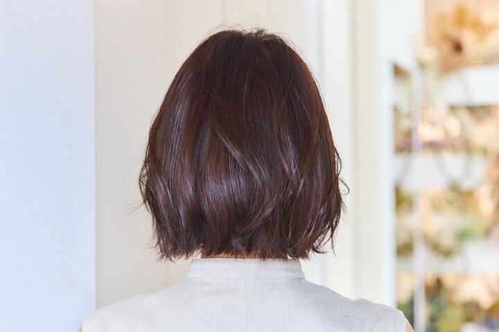 40代 髪型_3,ボブ_3