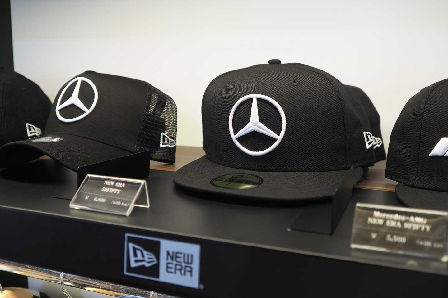 メルセデス・ベンツ×NEW ERA 59FIFTY ブラック 7 1/2¥6,000