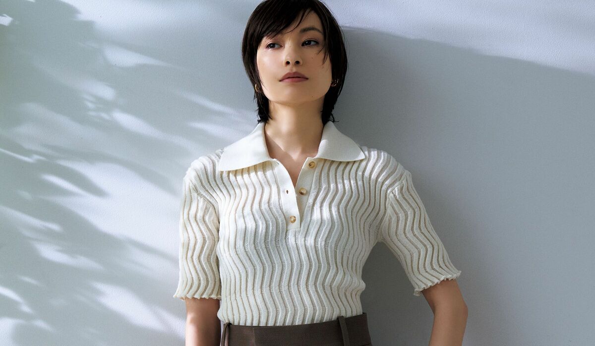 バレンシャガ変形リブ編みニット 8/31 Sun｜「ボッテガ・ヴェネタ」の変わりリブ編みポロニットで