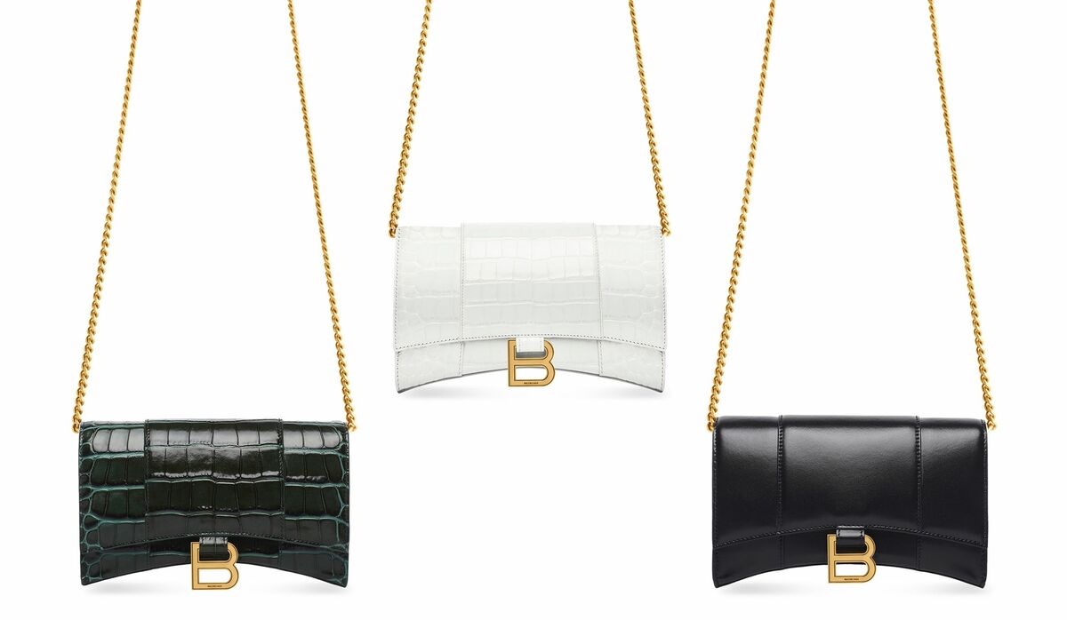 バレンシアガ」のアイコンバッグ『アワーグラス』から登場した