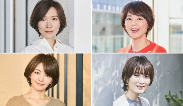 【40代・丸顔向け】老け見えしない「前髪ありショート」の髪型
