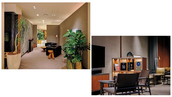 「HANKYU LUXURY」のショップ内