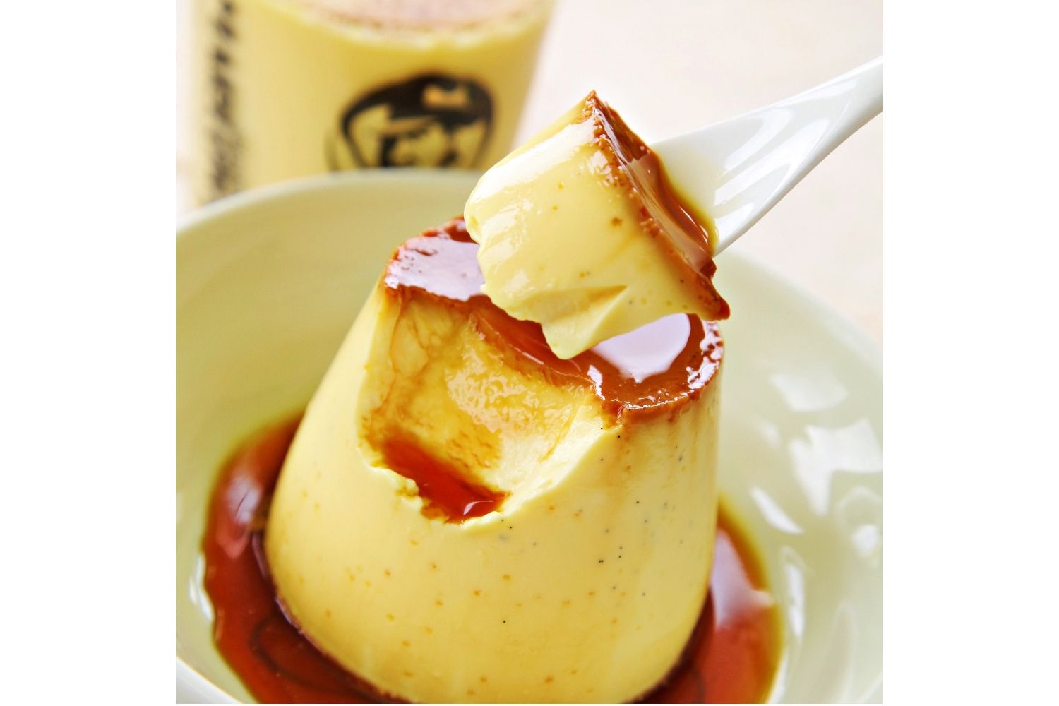 北海道フレッシュクリームプリン ¥810(税込) マーロウGINZA SIX店 GINZA SIX B2F