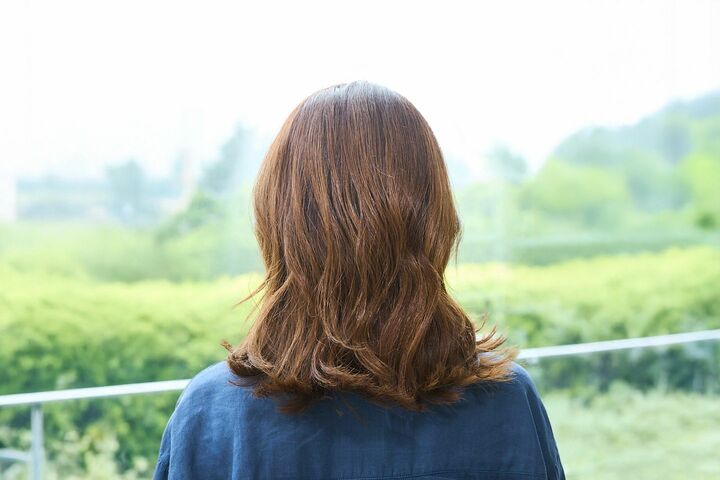 40代 髪型_3,ミディアムヘア_3