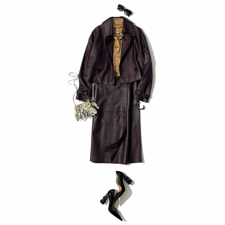 三好彩さんスタイリングによるドレスアップスタイル