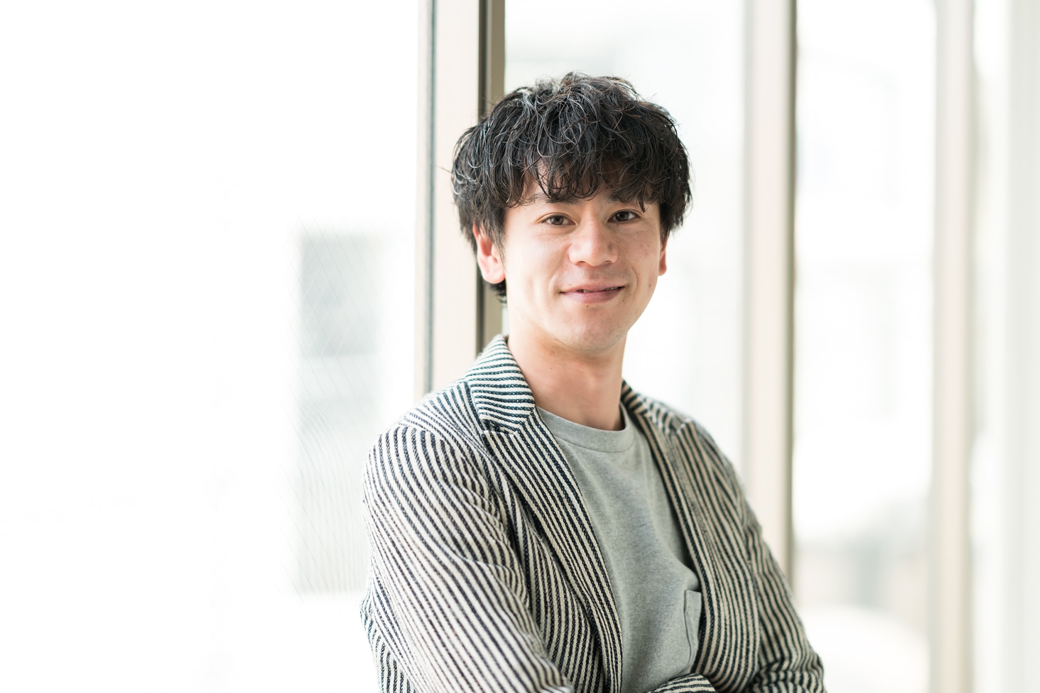 ACQUA omotesando スタイリスト・武藤希実彦さん。「夏に向けて筋トレにハマっています」