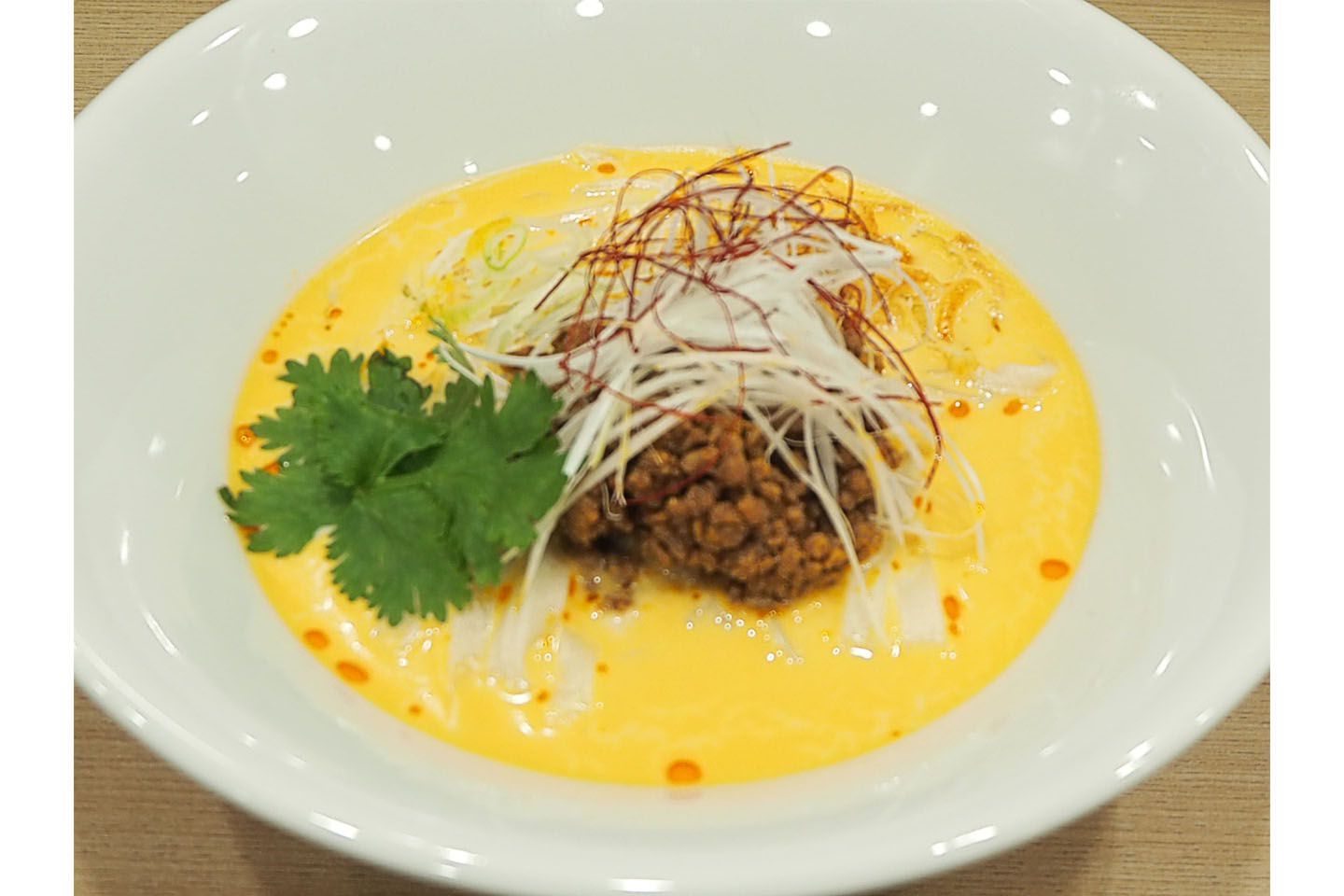 「冷やし豆乳坦々うどん」¥880
