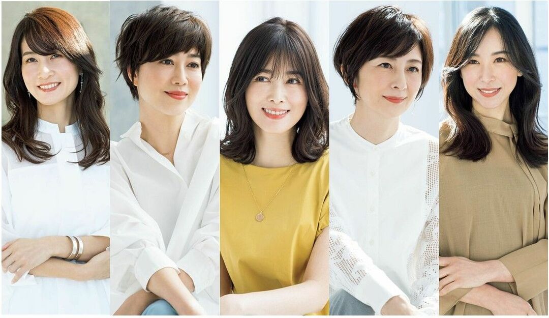 40代に似合う前髪【実例まとめ】｜顔型別おすすめ前髪ありのヘアスタイル | Precious.jp（プレシャス）