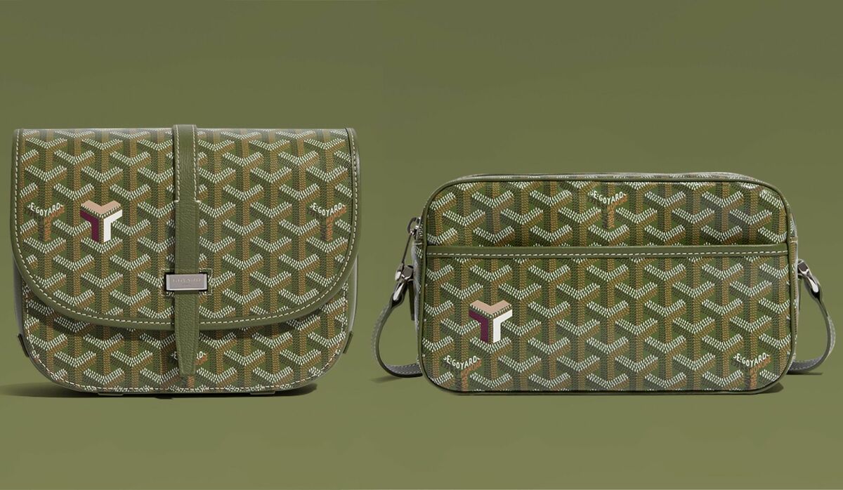 すぐ届く【GOYARD/ゴヤール】ベルヴェデーレPM バッグ カーキ 森がテーマのシックな限定色！ゴヤールの人気ショルダーバッグが