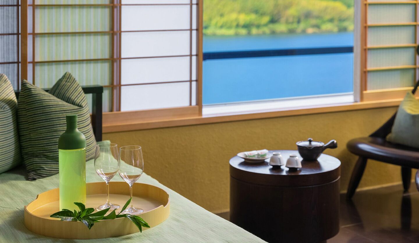温泉旅館「界 遠州」でお茶を満喫する「静岡新茶滞在」プラン