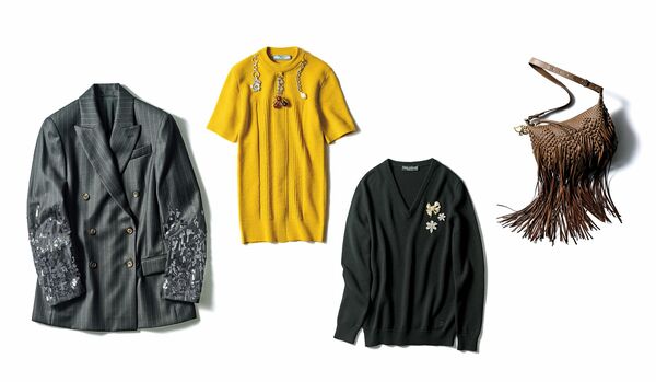 プラダ、ディオール、ドルチェ＆ガッバーナなど…着こなしのマンネリを打破してくれる「印象派ディテール」アイテム４選