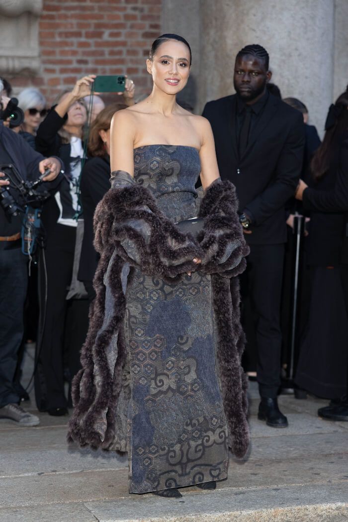 2025年9月28日、ミラノ・ファッションウィークのウィメンズウェア2026年春夏コレクションショー。