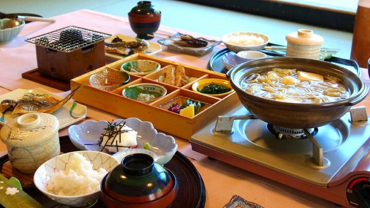 朝食一例