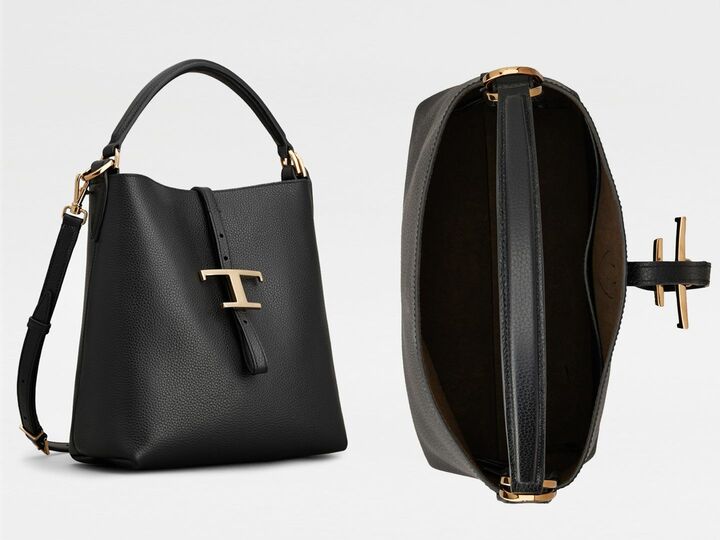 「トッズ」のバッグ『トッズ T タイムレス バケットバッグ』