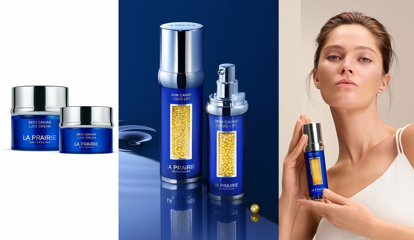 「ラ･プレリー」人気No.1の美容液『SC リキッドリフト N』とアイコンクリーム『SC ラックス クリーム N』の画像