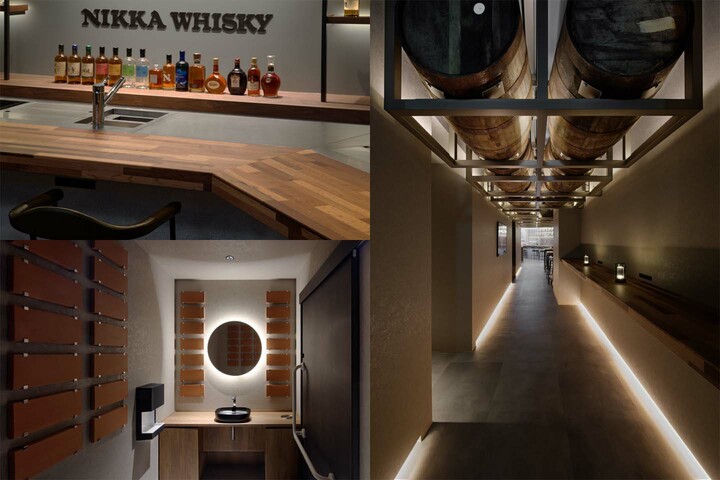 東京・南青山にオープンしたニッカウヰスキーのフラッグシップバー「THE NIKKA WHISKY TOKYO」店内