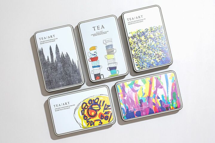 「ティー/アート」シリーズ5種