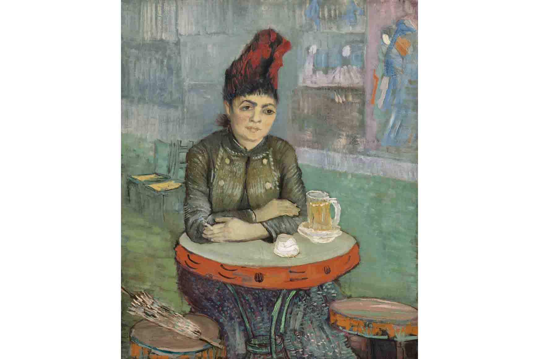フィンセント・ファン・ゴッホ 《カフェ・ル・タンブランのアゴスティーナ・セガトーリ》 1887年 油彩・カンヴァス ファン・ゴッホ美術館 (フィンセント・ファン・ゴッホ財団)蔵 ©Van Gogh Museum, Amsterdam (Vincent van Gogh Foundation)