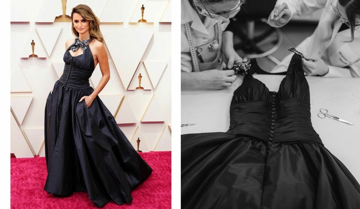 第94回アカデミー賞授賞式でペネロペ・クルスが「シャネル」のドレスを