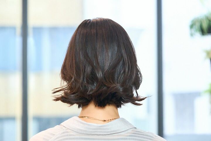 40代　髪型_3,ボブ_3