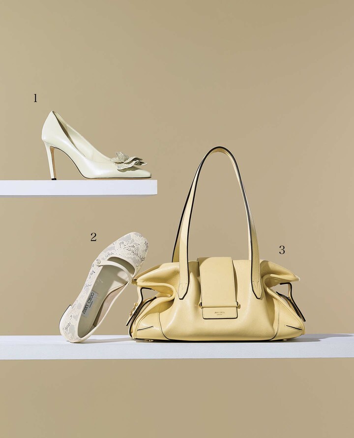 ジミーチュウのバッグと靴