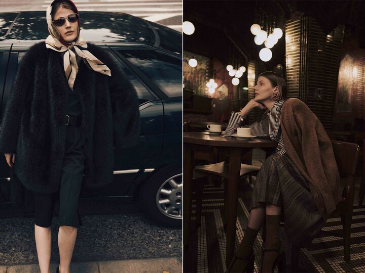 「オブリオ」2025 Autumn & Winter Collection Vol.1のルック。