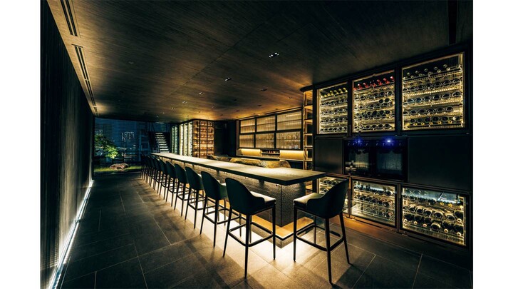 「サンルイ・バー by KEI」の店内