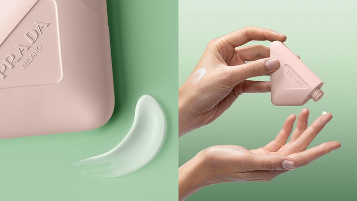 プラダ ビューティから発売される「プラダ パラドックス ハンド トリプルケア ハンドクリーム」