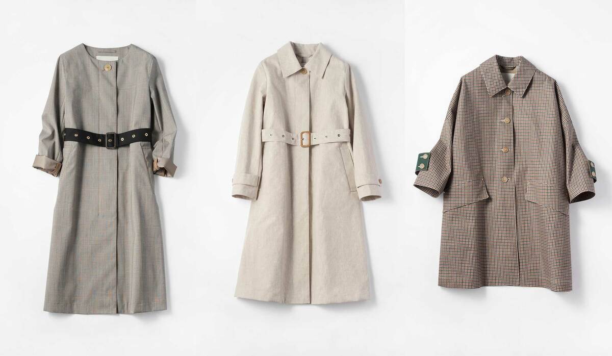 Mackintosh x Hyke レインコート マッキントッシュ×ハイク(HYKE)、コラボレーションライン発表