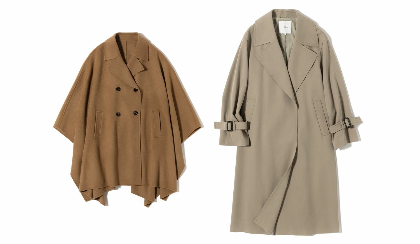 「エステータ」の新作アウター