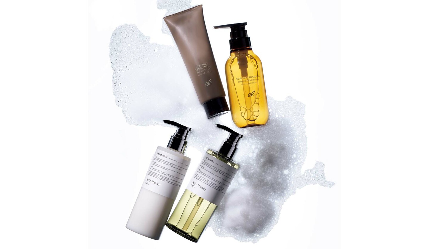 エレクトロンとHair Theory LabRのシャンプー＆トリートメント