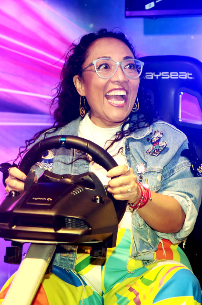 2025年4月12日、メキシコシティのフォーラム ブエナビ​​スタで開催された「Inspark the park of the future」オープニングイベント。