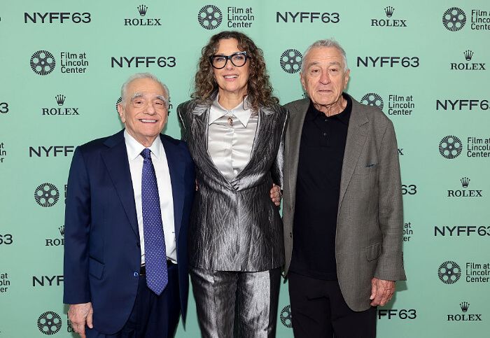 レベッカ・ミラーが監督を務めたドキュメンタリーシリーズ『Mr.スコセッシ』フォトコール。第63回ニューヨーク映画祭にて撮影。