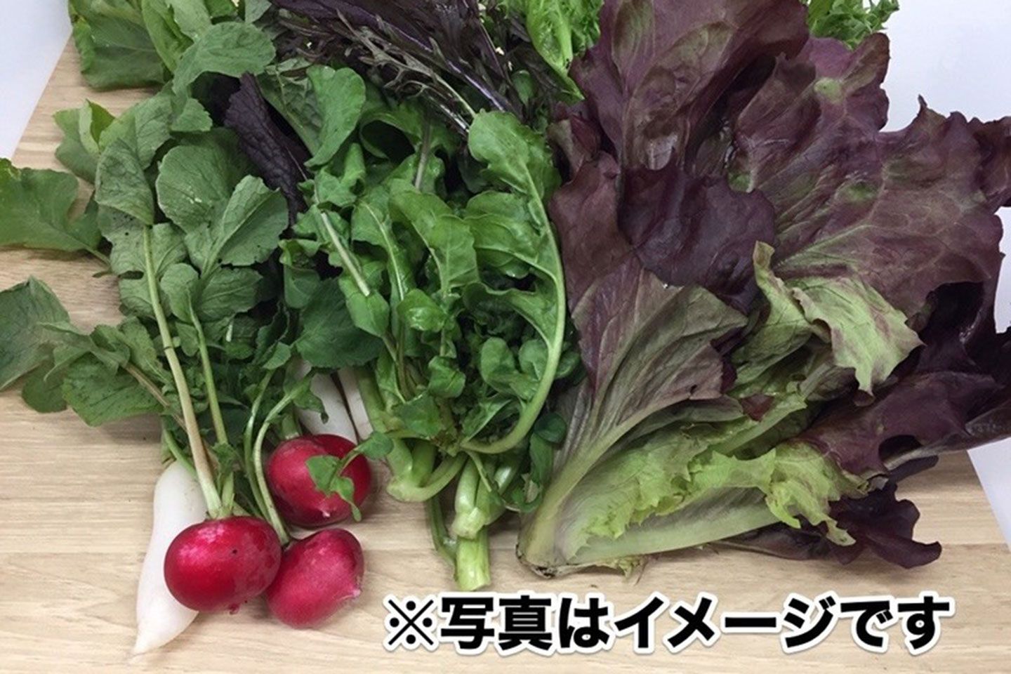 「みつぎファームの春のサラダセット」¥300(税抜)