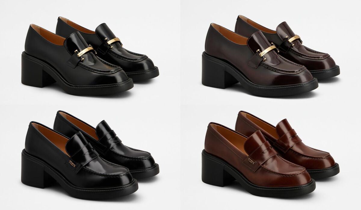TOD’S 新品 ヒール トッズのベストセラー「ヒールローファー」に新作が登場