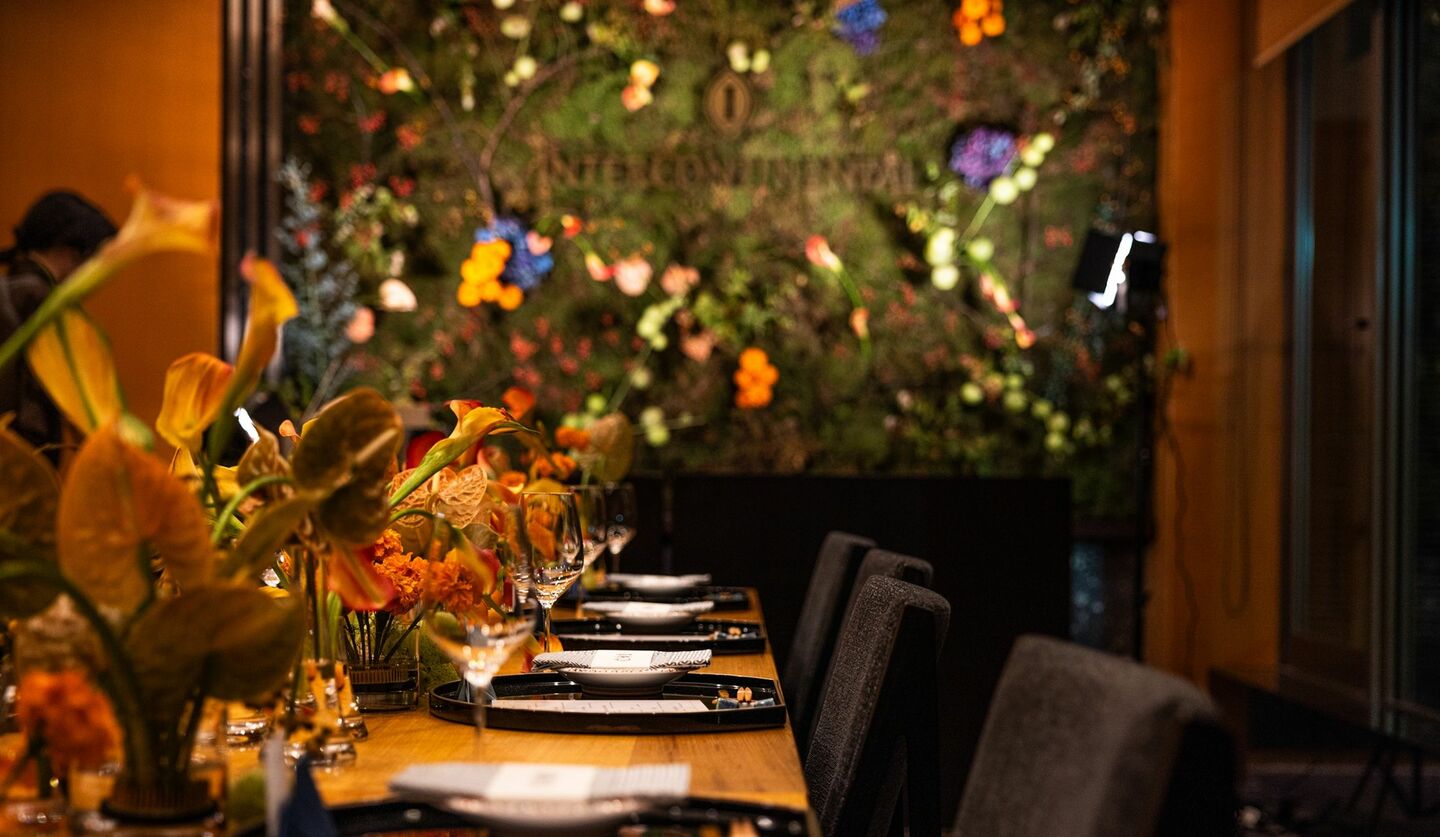 ANAインターコンチネンタルホテル東京のカクテルディナー