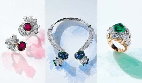「ヴァン クリーフ＆アーペル」“心を揺り動かす貴石”を主役にした比類なきハイジュエリー『ピエール ド カラクテール』コレクション──
