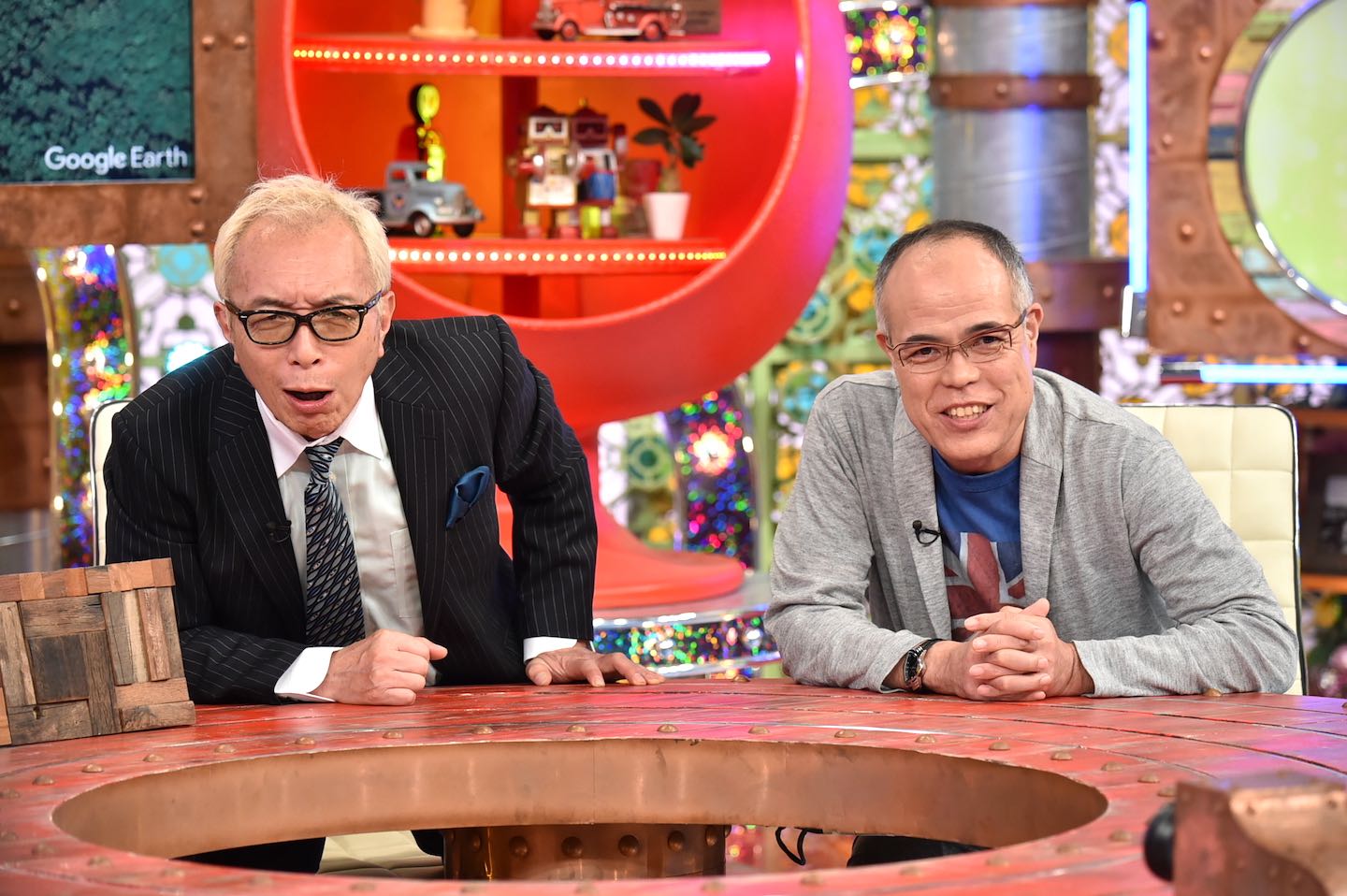 所ジョージさんと田中要次さん ©ABCテレビ