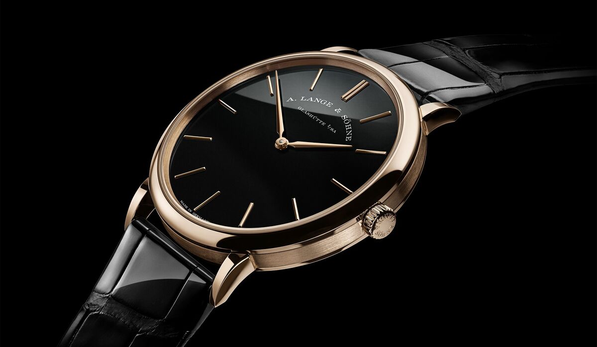 豪華な装飾時計　USAアンソニア製 A.ランゲ＆ゾーネ】究極のクワイエットラグジュアリー時計『サクソニア